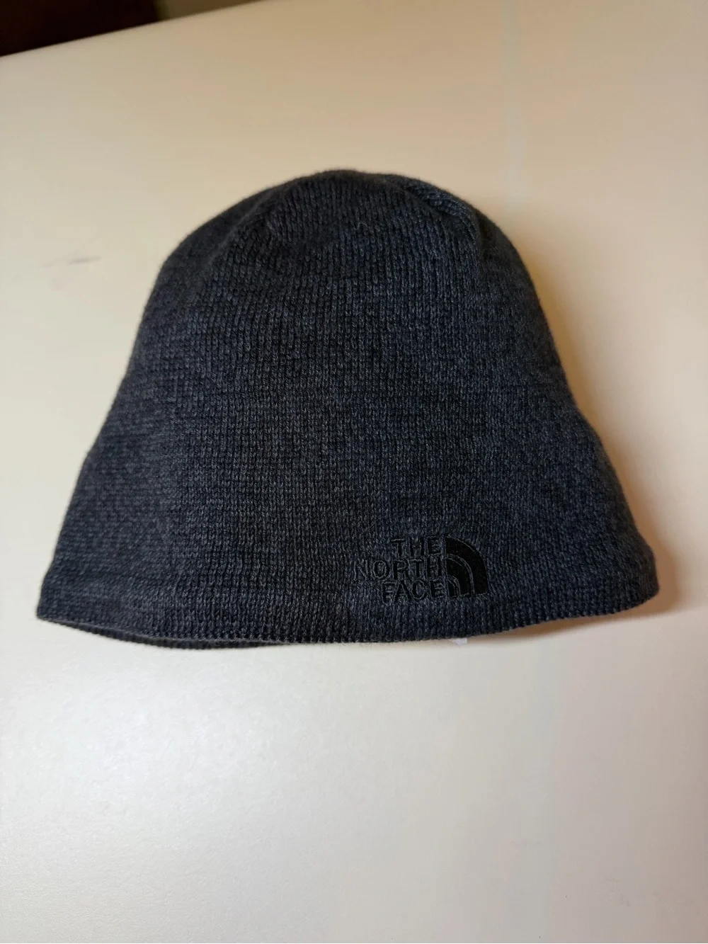 The North Face Men’s Dark Charcoal Knit Beanie
